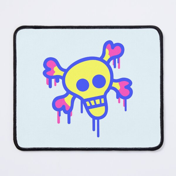 Item preview, Pirate Skull and Bones Skeleton Graffiti Drops Fun designed and sold by shirt-o-mat.
