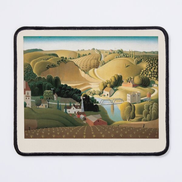 Item preview, Grant Wood designed and sold by Pretty Postcards.