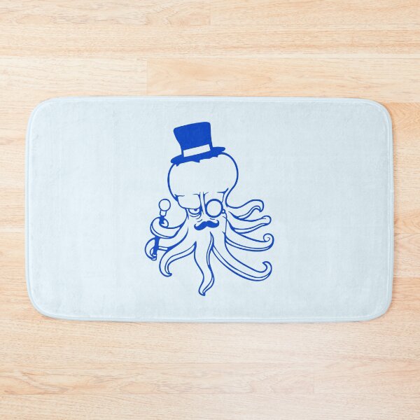 Item preview, Kraken Mr. Sir top hat monocle glasses rich man designed and sold by shirt-o-mat.