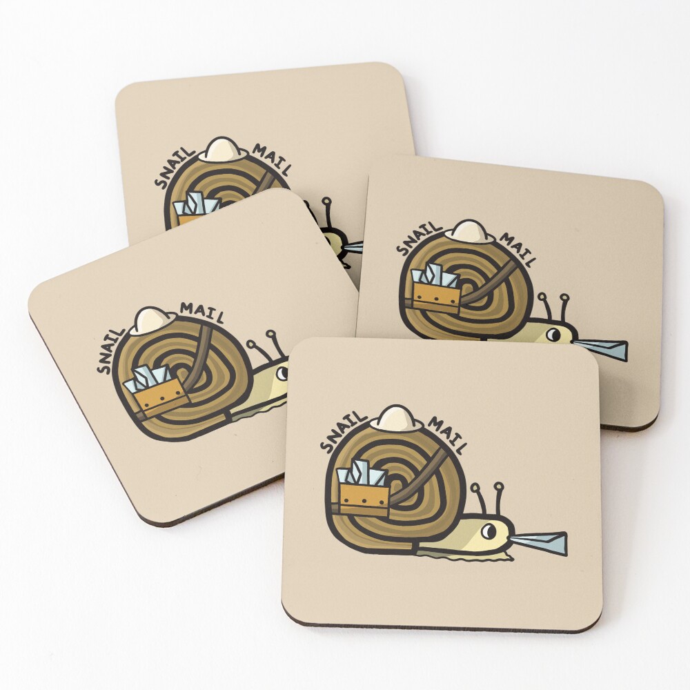 Item preview, Coasters (Set of 4) designed and sold by FrogStickerShop.