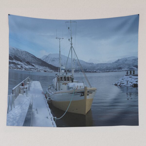 Item preview, Fishing Boat In Norway designed and sold by Malcolm Snook.
