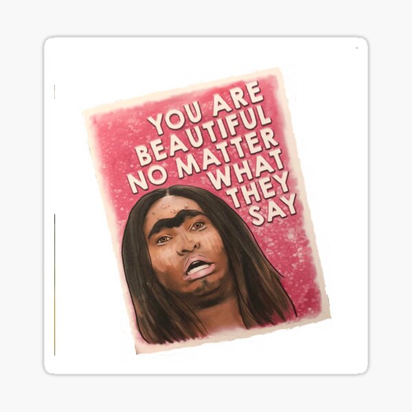 Asia o'hara butterface Sticker