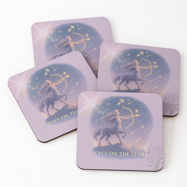 Item preview, Sagittarius Zodiac Art – Eyes on the Stars, Fire in the Sou designed and sold by Edanurdonmez0.