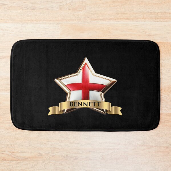Item preview, Bennett Star Crest  Shining English Heritage and Noble Courage designed and sold by Highlandkings.