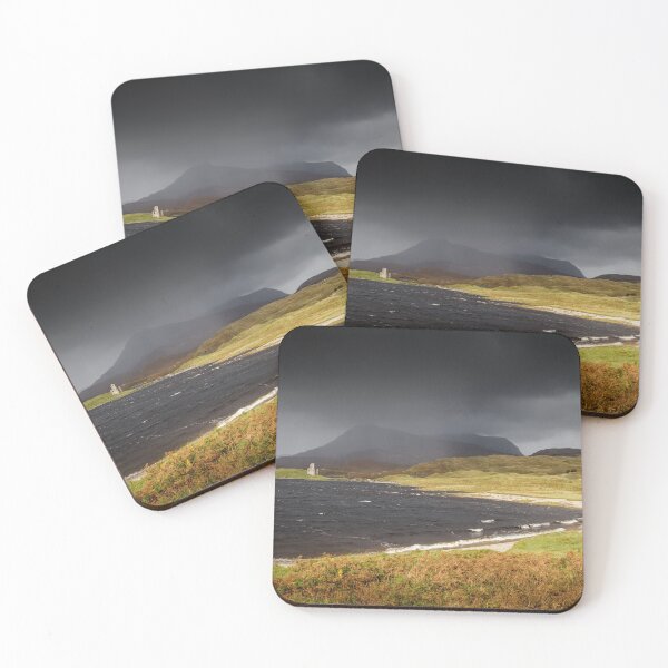 Item preview, Ardvreck Castle and Loch Assynt designed and sold by heidipics.