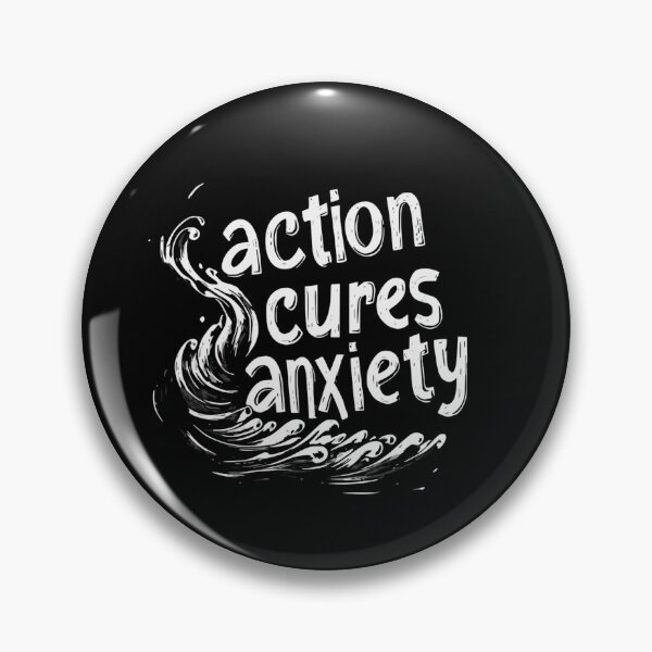 Item preview, action cures anxiety designed and sold by Cynora.