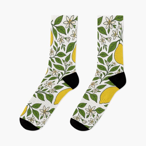 Item preview, Fresh Lemon Botanical Pattern Citrus Fruit Art Design designed and sold by weirdfishes123.