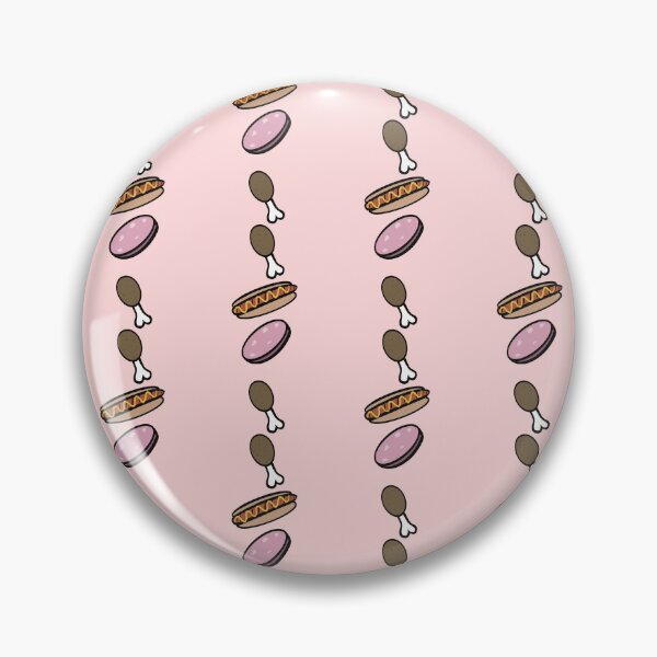 Item preview, Chicken Wing Chicken Wing (Hot Dog and Bologna) designed and sold by FrogArtShop.