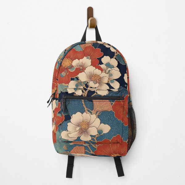 Item preview, Ukiyo e Boho Flowers designed and sold by LeachsDungeon.