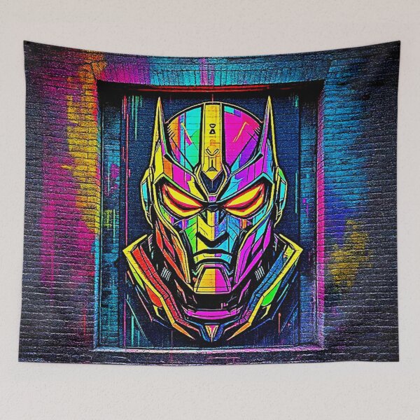 Item preview, Heroic Robot Glow designed and sold by Health And Fitness Posts e-Store.