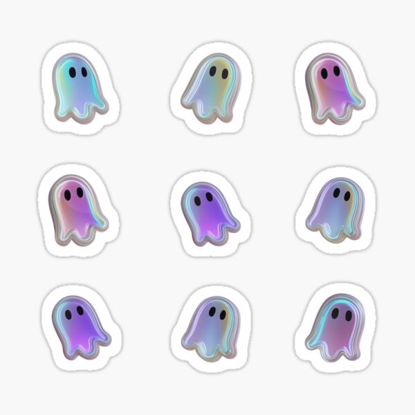 Item preview, Holo Ghosts- Small designed and sold by GwenSnow.