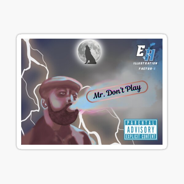 Item preview, Mr. Ric Don't Play designed and sold by ArtFactor-E.