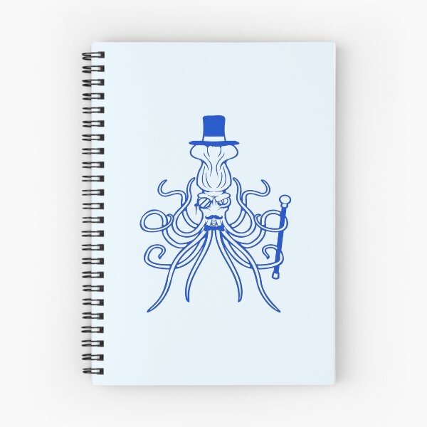 Item preview, Kraken Mr. Sir top hat monocle glasses rich man designed and sold by shirt-o-mat.