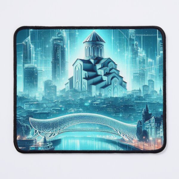 Item preview, Tbilisi City in 90s Style – Retro Urban Design for Apparel, Accessories & Gifts | AI Art for City Lovers & Travelers designed and sold by knalpot-design.