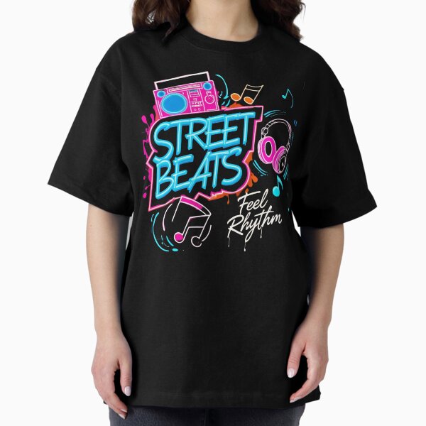 Item preview, Street Beats Neon Music Design for Rhythm Lovers designed and sold by Karolisa.