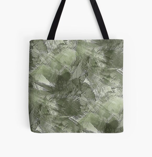 Item preview, Textured Modern Abstract in Green designed and sold by Artistestella.