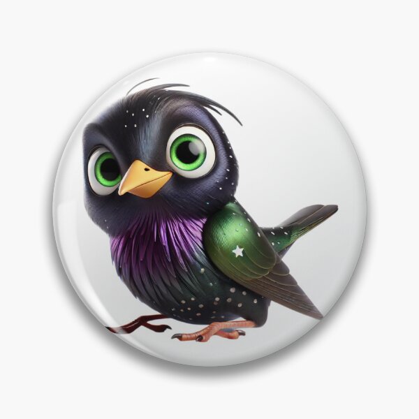 Item preview, Adorable European Starling designed and sold by Sillytoe.