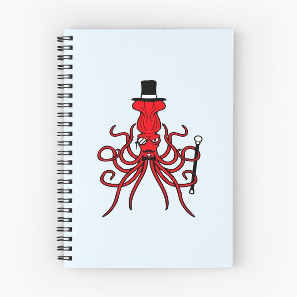 Item preview, Kraken Mr. Sir top hat monocle glasses rich man designed and sold by shirt-o-mat.
