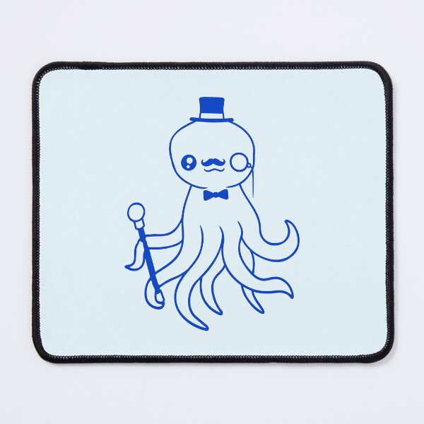 Item preview, Kraken Mr. Sir top hat monocle glasses rich man designed and sold by shirt-o-mat.