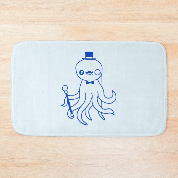 Item preview, Kraken Mr. Sir top hat monocle glasses rich man designed and sold by shirt-o-mat.
