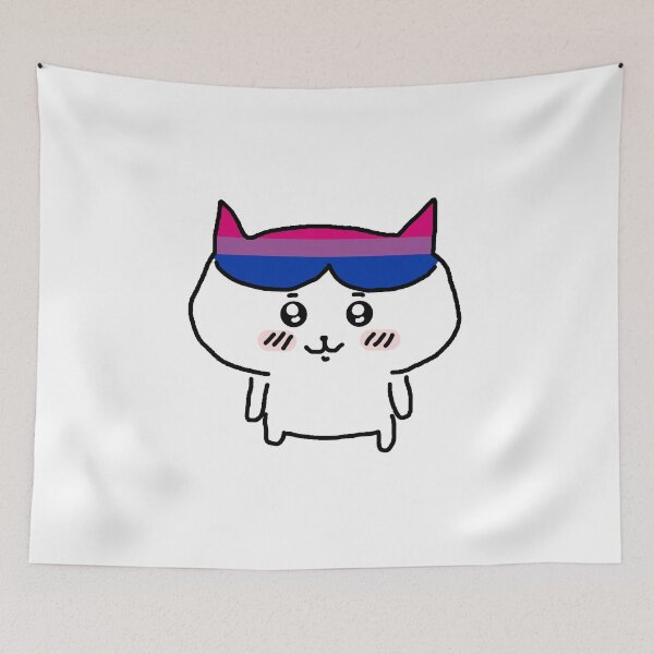 Item preview, Hachiware Pride - Bisexual designed and sold by goose-of-silly.