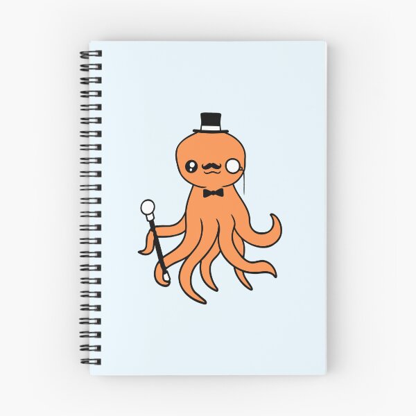 Item preview, Kraken Mr. Sir top hat monocle glasses rich man designed and sold by shirt-o-mat.