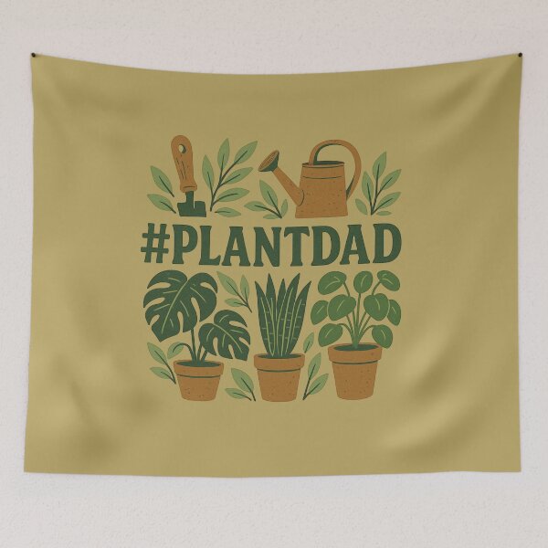 Item preview, #PlantDad – Funny Indoor Plant Lover Design for Garden Dads and Urban Jungle Fans designed and sold by Meandmyshop.