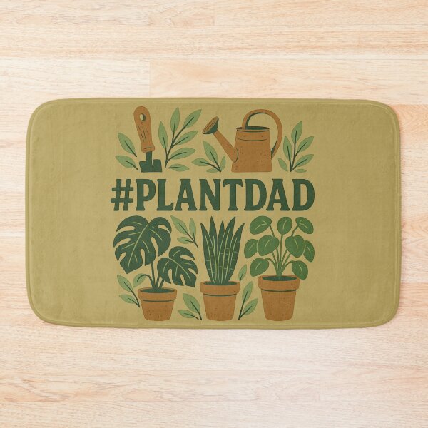 Item preview, #PlantDad – Funny Indoor Plant Lover Design for Garden Dads and Urban Jungle Fans designed and sold by Meandmyshop.