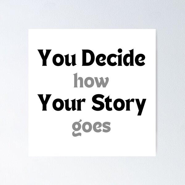 Item preview, You decide how your story goes! designed and sold by MakeMyDaze.