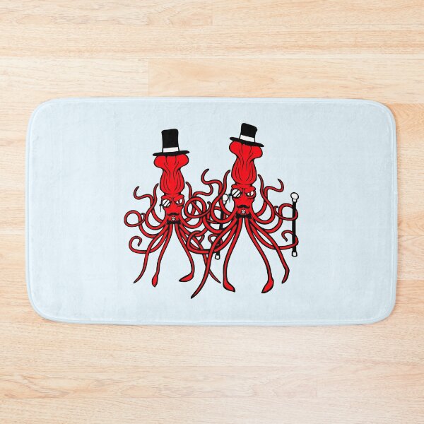 Item preview, 2 octopus sir hat monocle glasses two rich friends designed and sold by shirt-o-mat.