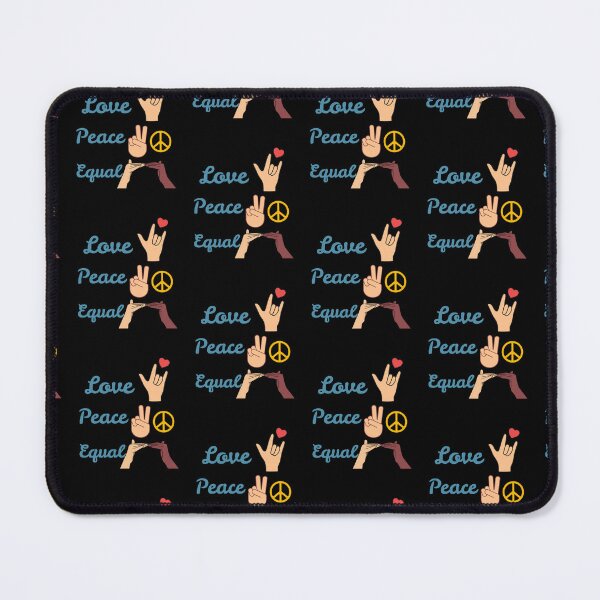 Item preview, Auslan Love Peace Equality  designed and sold by Guess4best.
