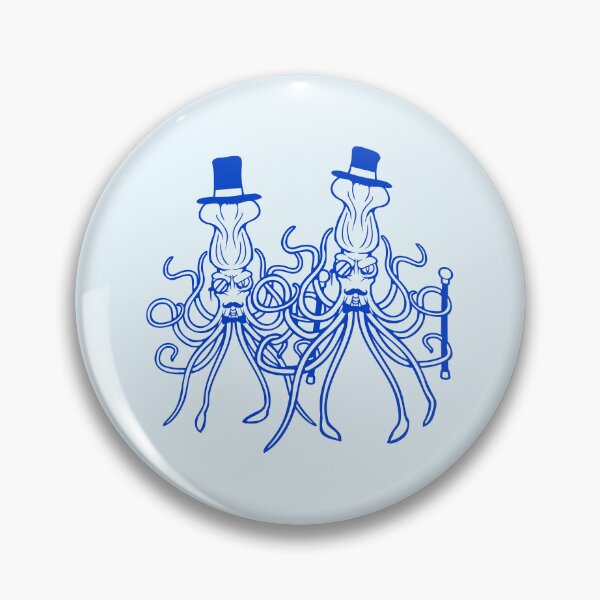 Item preview, 2 octopus sir hat monocle glasses two rich friends designed and sold by shirt-o-mat.