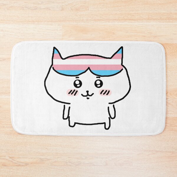Item preview, Hachiware Pride - Trans designed and sold by goose-of-silly.