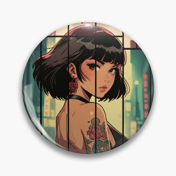 Item preview, Punk girl in the street designed and sold by BOZGO.