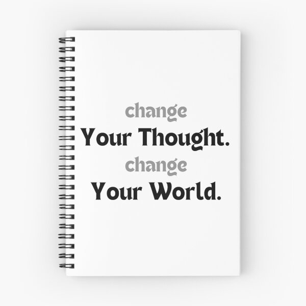 Item preview, Change your thoughts, change your world. designed and sold by MakeMyDaze.