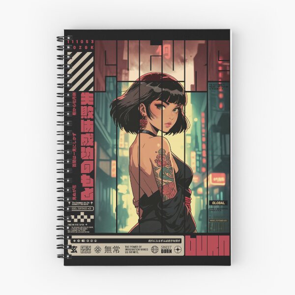 Item preview, Punk girl in the street designed and sold by BOZGO.