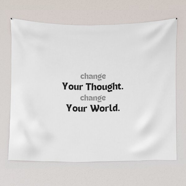 Item preview, Change your thoughts, change your world. designed and sold by MakeMyDaze.