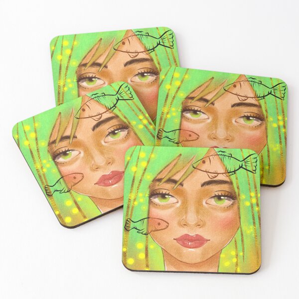 Item preview, Girl With Green Hair designed and sold by AngArtninovy.