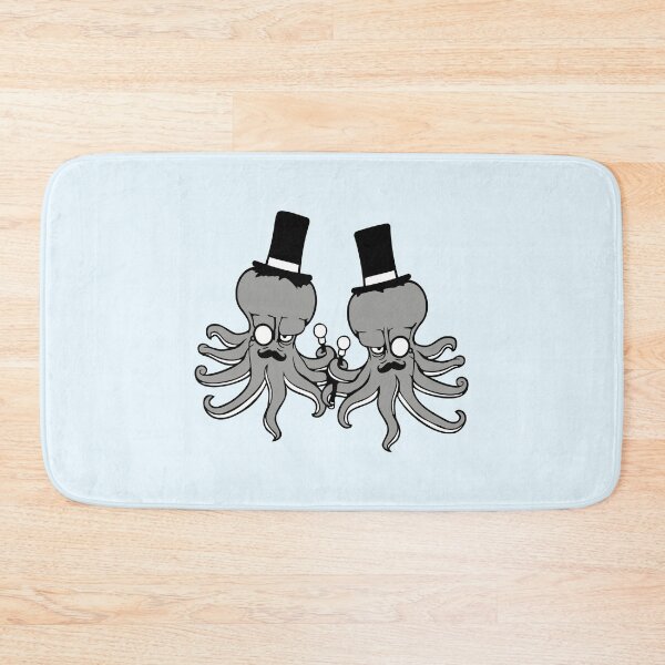 Item preview, 2 octopus sir hat monocle glasses two rich friends designed and sold by shirt-o-mat.