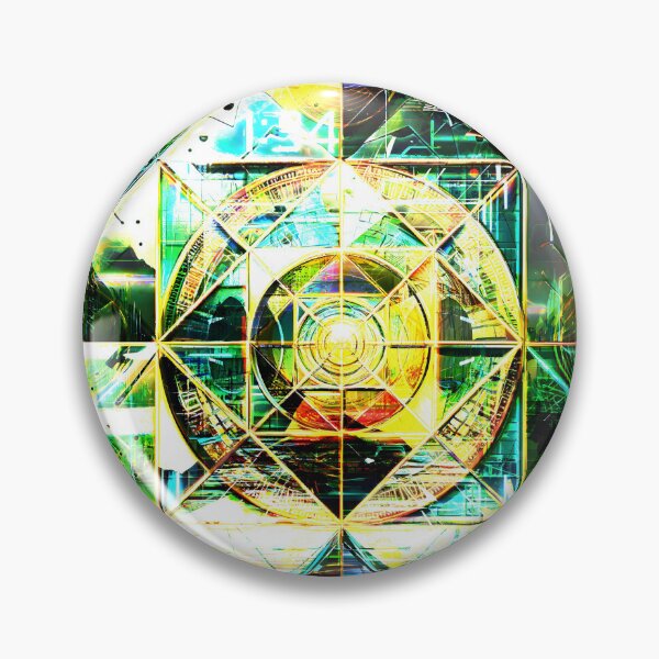 Aperçu de l'œuvre Matrice psychédélique : Yantra cosmique créée et vendue par André Toni Coelho Radtke.