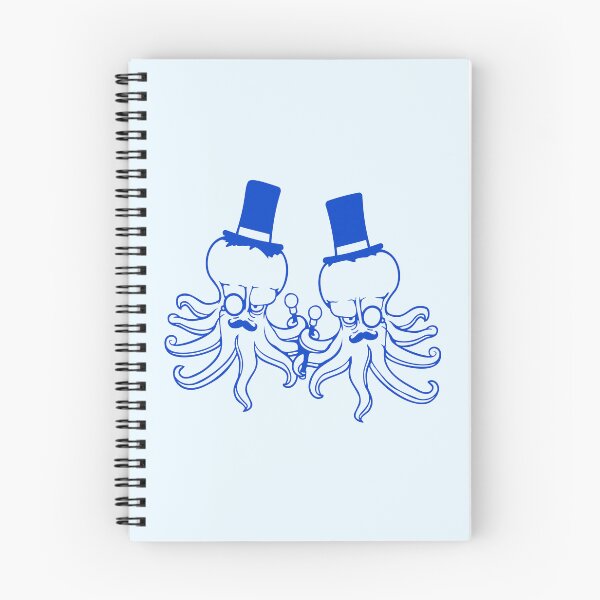 Item preview, 2 octopus sir hat monocle glasses two rich friends designed and sold by shirt-o-mat.