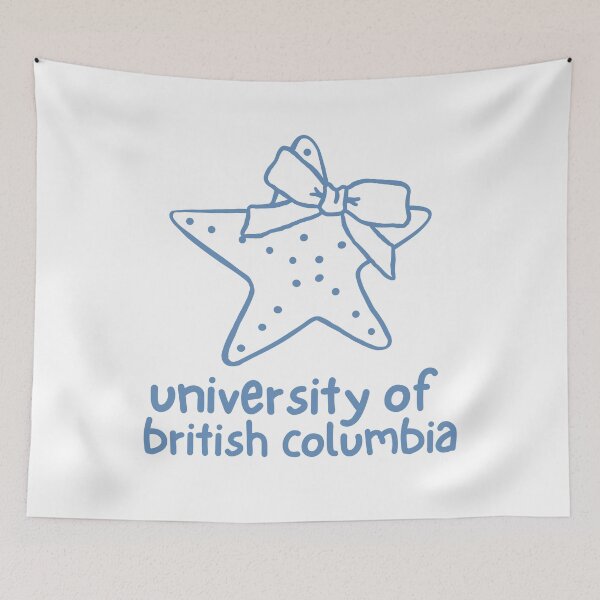 Item preview, blue UBC coastal aesthetic - starfish university of British Columbia  designed and sold by jessicaleah15.