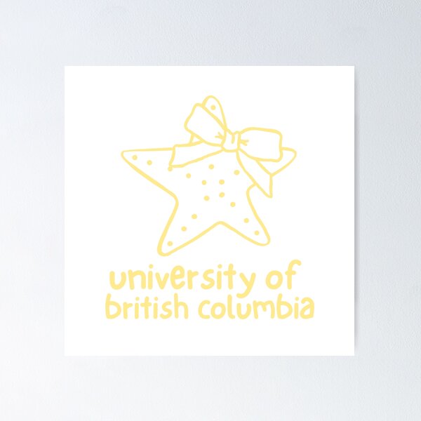 Item preview, yellow UBC coastal aesthetic - starfish university of British Columbia  designed and sold by jessicaleah15.