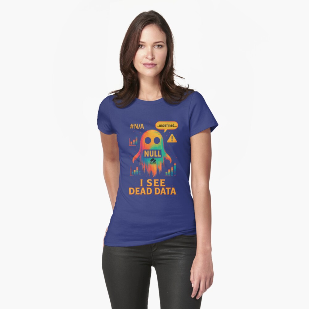 Item preview, Fitted T-Shirt designed and sold by DataVoyagers.