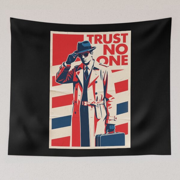 Item preview, Retro Propaganda Secret Agent Hope Style 80s designed and sold by HoopeStylee.