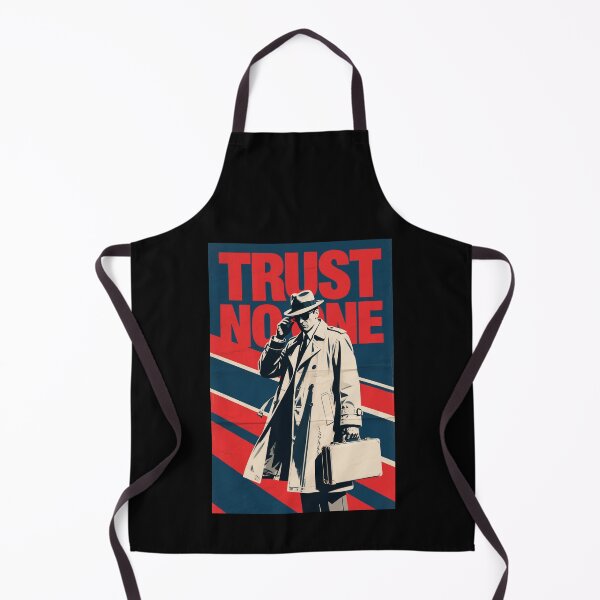 Item preview, Trust No One – Retro Secret Agent Hope Style designed and sold by HoopeStylee.