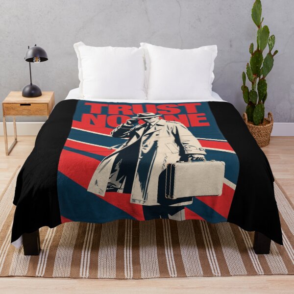 Item preview, Trust No One – Retro Secret Agent Hope Style designed and sold by HoopeStylee.