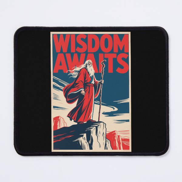 Item preview, Wisdom Awaits – Hope Style Old Sage Retro 80s designed and sold by HoopeStylee.