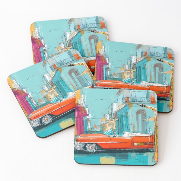 Item preview, Ignite Havana's Urban Jazz Scene - Vibrant Saxophone and Vintage Car in Motion designed and sold by OlfactoART Studio.