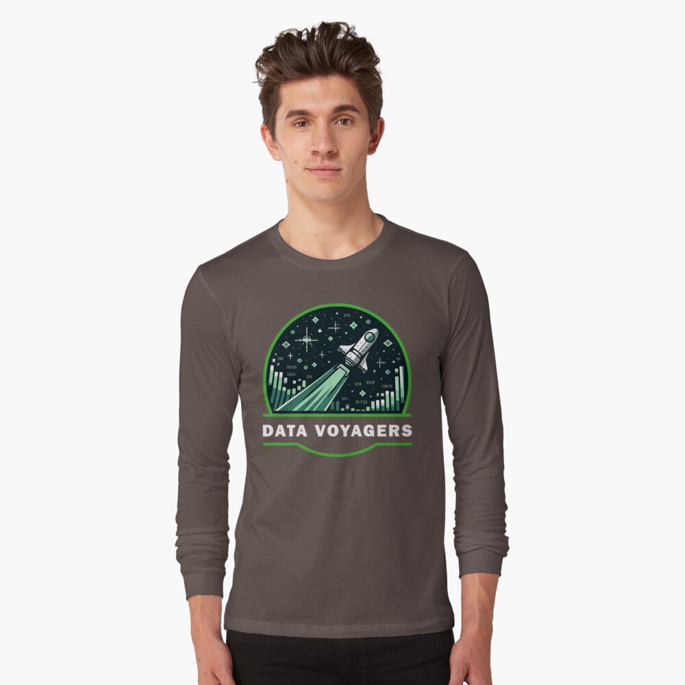 Item preview, Long Sleeve T-Shirt designed and sold by DataVoyagers.